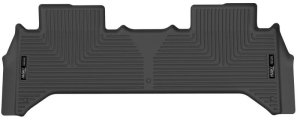Rivian R1T Floor Mats - Rear - Husky Liners - WeatherBeater - Black - 2022+